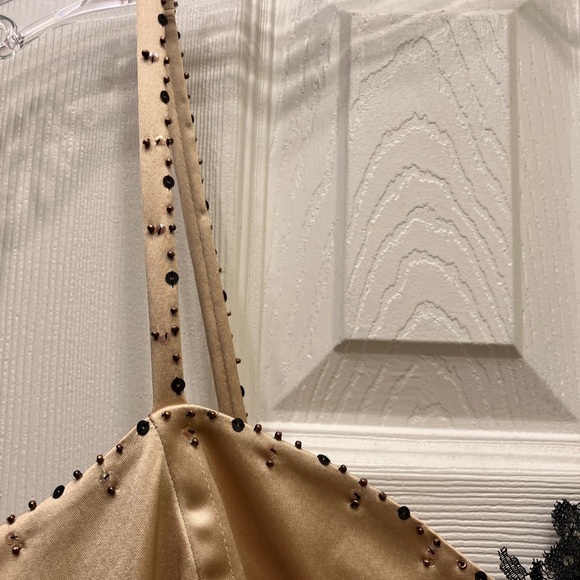 Adrianna Papel Asymmetrical Champagne Top 12 - Picture 5 of 7